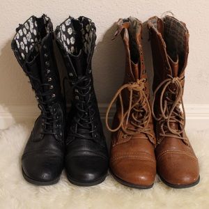 Charlotte Russe Combat Boots